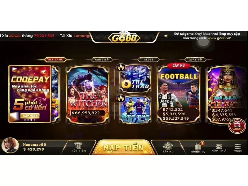 Những lưu ý khi chơi quay hũ Go88